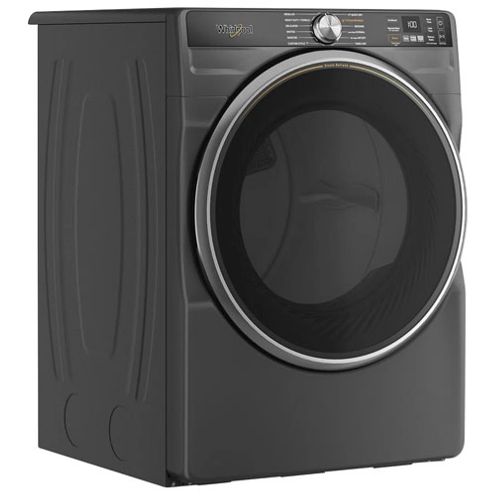 Whirlpool 7.4 Cu. Ft. Electric Steam Dryer (YWED6720RU) - Volcano Black