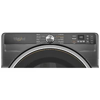 Whirlpool 7.4 Cu. Ft. Electric Steam Dryer (YWED6720RU) - Volcano Black