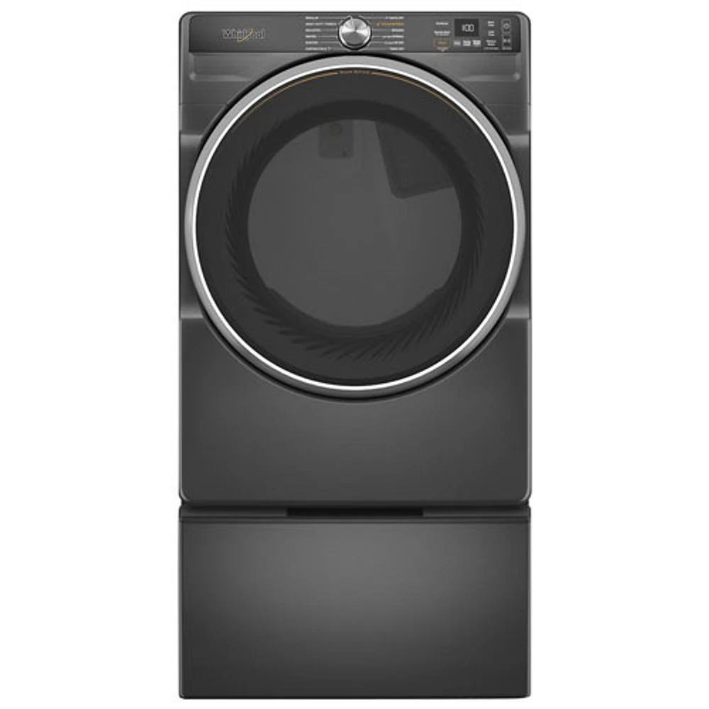 Whirlpool 7.4 Cu. Ft. Gas Steam Dryer (WGD6720RU) - Volcano Black