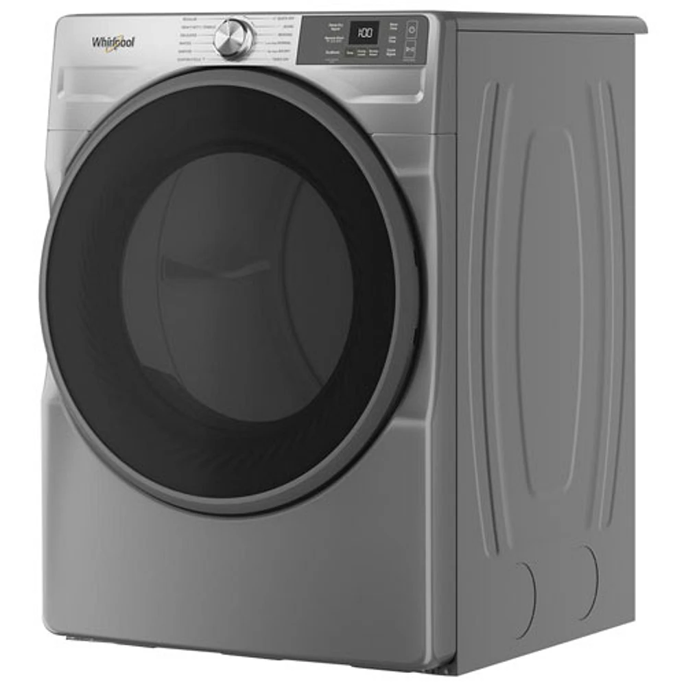 Whirlpool 7.4 Cu. Ft. Electric Steam Dryer (YWED5720RR) - Radiant Silver