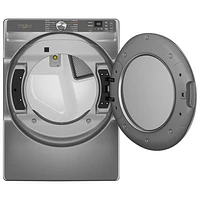 Whirlpool 7.4 Cu. Ft. Gas Steam Dryer (WGD6720RR) - Radiant Silver