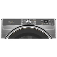 Whirlpool 7.4 Cu. Ft. Gas Steam Dryer (WGD6720RR) - Radiant Silver