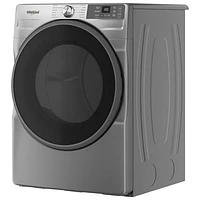 Whirlpool 7.4 Cu. Ft. Gas Steam Dryer (WGD5720RR) - Radiant Silver