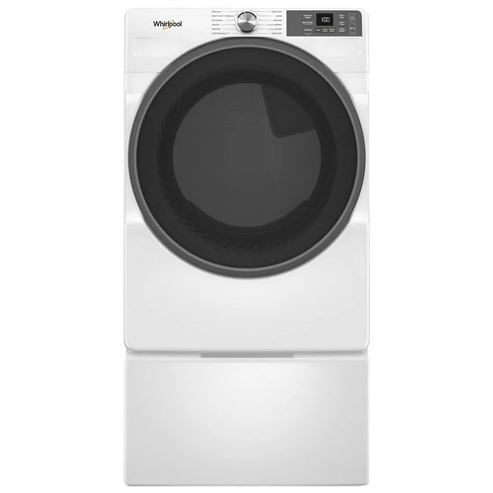 Whirlpool 7.4 Cu. Ft. Electric Steam Dryer (YWED5720RW) - White