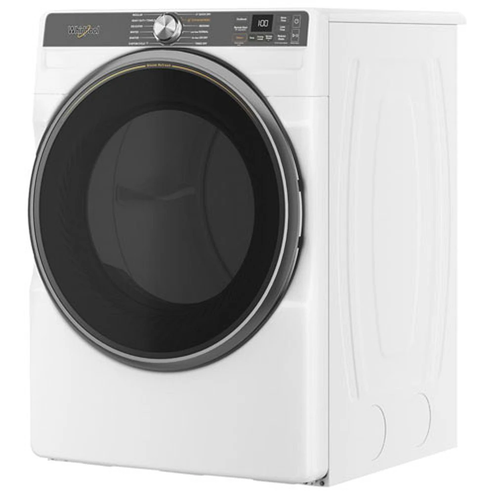 Whirlpool 7.4 Cu. Ft. Gas Steam Dryer (WGD6720RW) - White