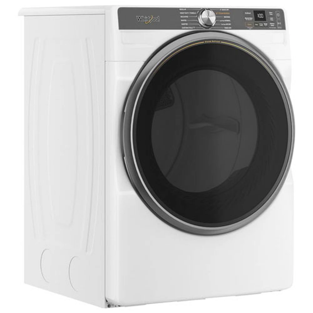 Whirlpool 7.4 Cu. Ft. Gas Steam Dryer (WGD6720RW) - White