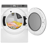 Whirlpool 7.4 Cu. Ft. Gas Steam Dryer (WGD6720RW) - White