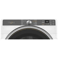 Sécheuse à vapeur à gaz de 7,4 pi³ de Whirlpool (WGD6720RW) - Blanc