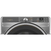 Whirlpool 7.4 Cu. Ft. Electric Steam Dryer (YWED6720RR) - Radiant Silver