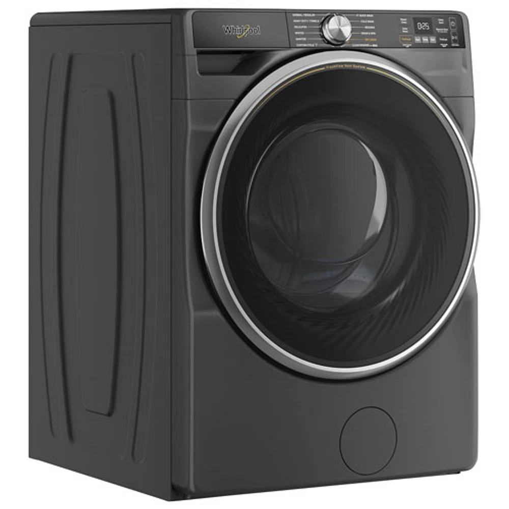 Whirlpool 5.8 Cu. Ft. High Efficiency Front Load Steam Washer (WFW6720RU) - Volcano Black