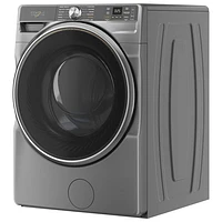 Whirlpool 5.0 Cu. Ft. High Efficiency Front Load Steam Washer (WFW6720RR) - Radiant Silver