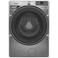 Whirlpool 5.2 Cu. Ft. High Efficiency Front Load Steam Washer (WFW5720RR) - Radiant Silver