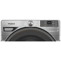 Whirlpool 4.5 Cu. Ft. High Efficiency Front Load Steam Washer (WFW5720RR) - Radiant Silver