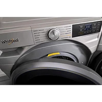 Whirlpool 4.5 Cu. Ft. High Efficiency Front Load Steam Washer (WFW5720RR) - Radiant Silver