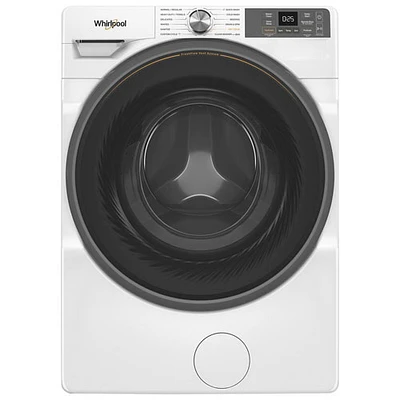 Laveuse à chargement frontal haute efficacité de 5,2 pi³ de Whirlpool (WFW5720RW) - Blanc