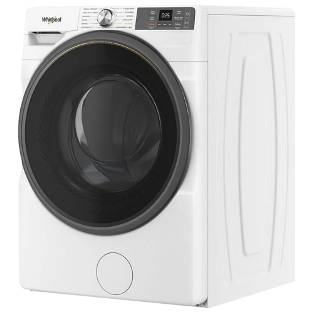 Whirlpool 4.5 Cu. Ft. High Efficiency Front Load Steam Washer (WFW5720RW) - White