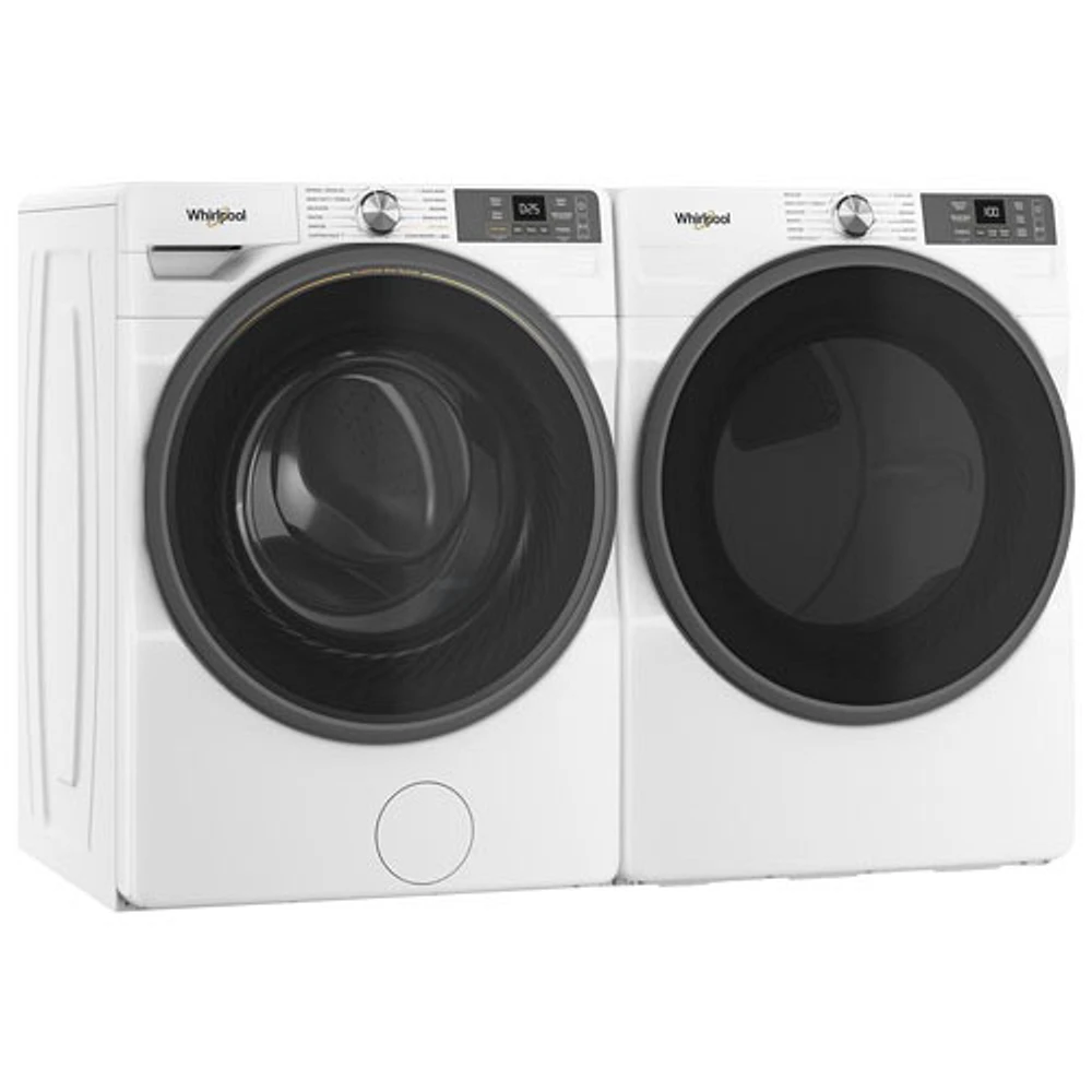 Whirlpool 4.5 Cu. Ft. High Efficiency Front Load Steam Washer (WFW5720RW) - White