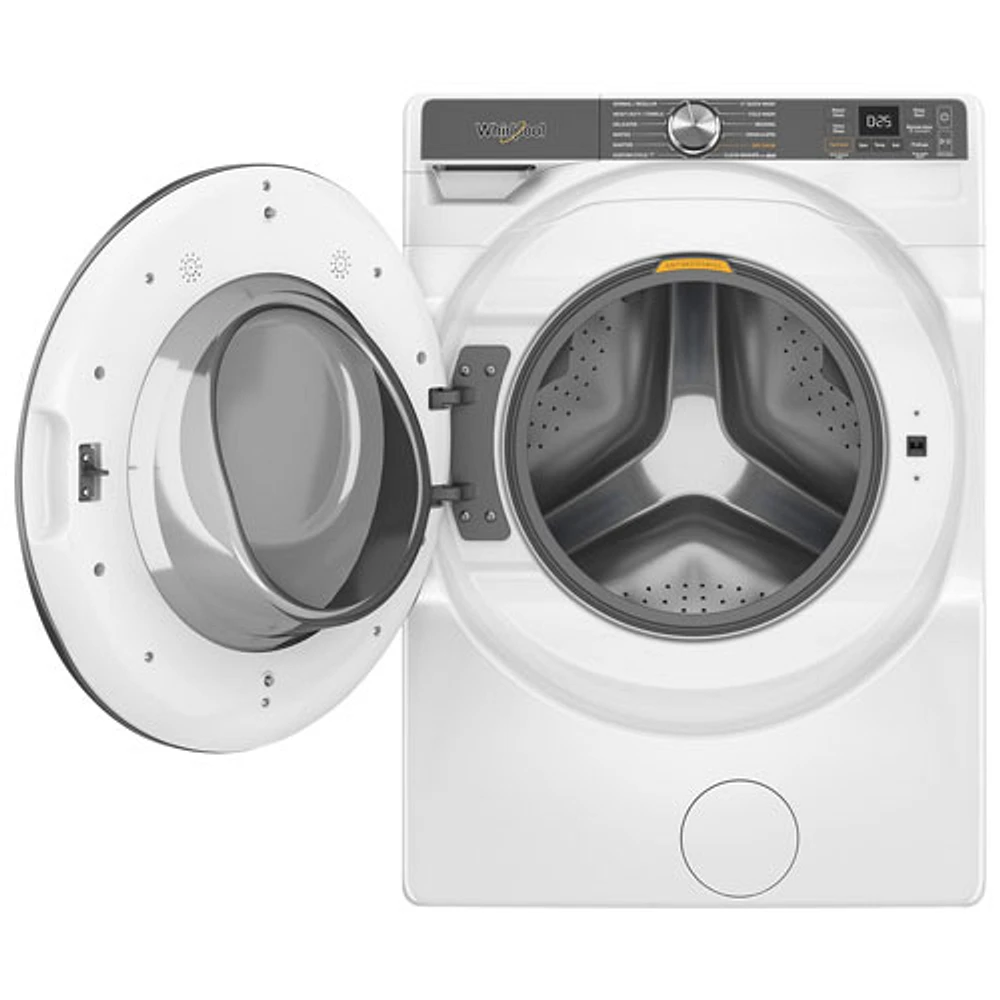 Whirlpool 5.0 Cu. Ft. High Efficiency Front Load Steam Washer (WFW6720RW) - White