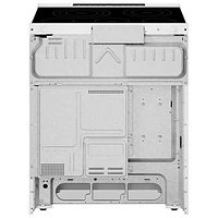 Cuisinière électrique encastrable avec four autonettoyant et friture à l'air chaud 5,3 pi³ 31 po de Whirlpool (YWSES7530RW) - Blanc