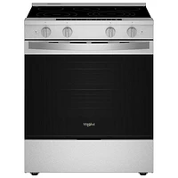 Whirlpool 31" 5.3 Cu. Ft. Self-Clean Slide-In Electric Air Fry Range (YWSES7530RZ) -Fingerprint Resistant Stainless