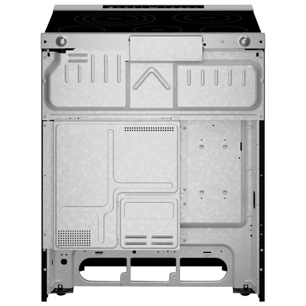 Cuisinière électrique autonettoyante encastrable et friture à l'air chaud 5,3 pi³ 31 po de Whirlpool (YWSES7530RZ) - Acier inoxydable résistant aux traces de doigts