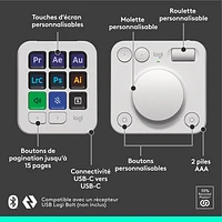 Logitech MX Creative Console Programmable Keypad and Control Dial