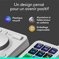 Console numérique programmable et molette de commande MX Creative de Logitech