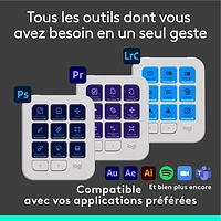 Console numérique programmable et molette de commande MX Creative de Logitech