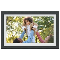 FotoStream 15.6" Digital Photo Frame with Interchangeable Frames (FS-WPF03EF) - Oak/Black