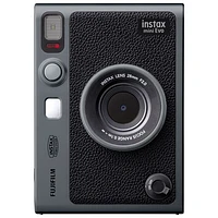 Fujifilm Instax Mini Evo SE 90th Anniversary Instant Camera Bundle - Dark Silver