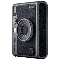 Fujifilm Instax Mini Evo SE 90th Anniversary Instant Camera Bundle - Dark Silver