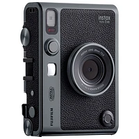 Fujifilm Instax Mini Evo SE 90th Anniversary Instant Camera Bundle - Dark Silver
