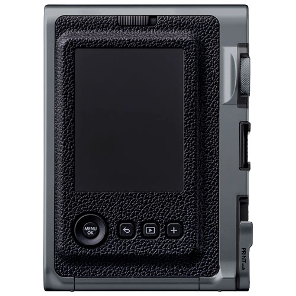 Fujifilm Instax Mini Evo SE 90th Anniversary Instant Camera Bundle - Dark Silver