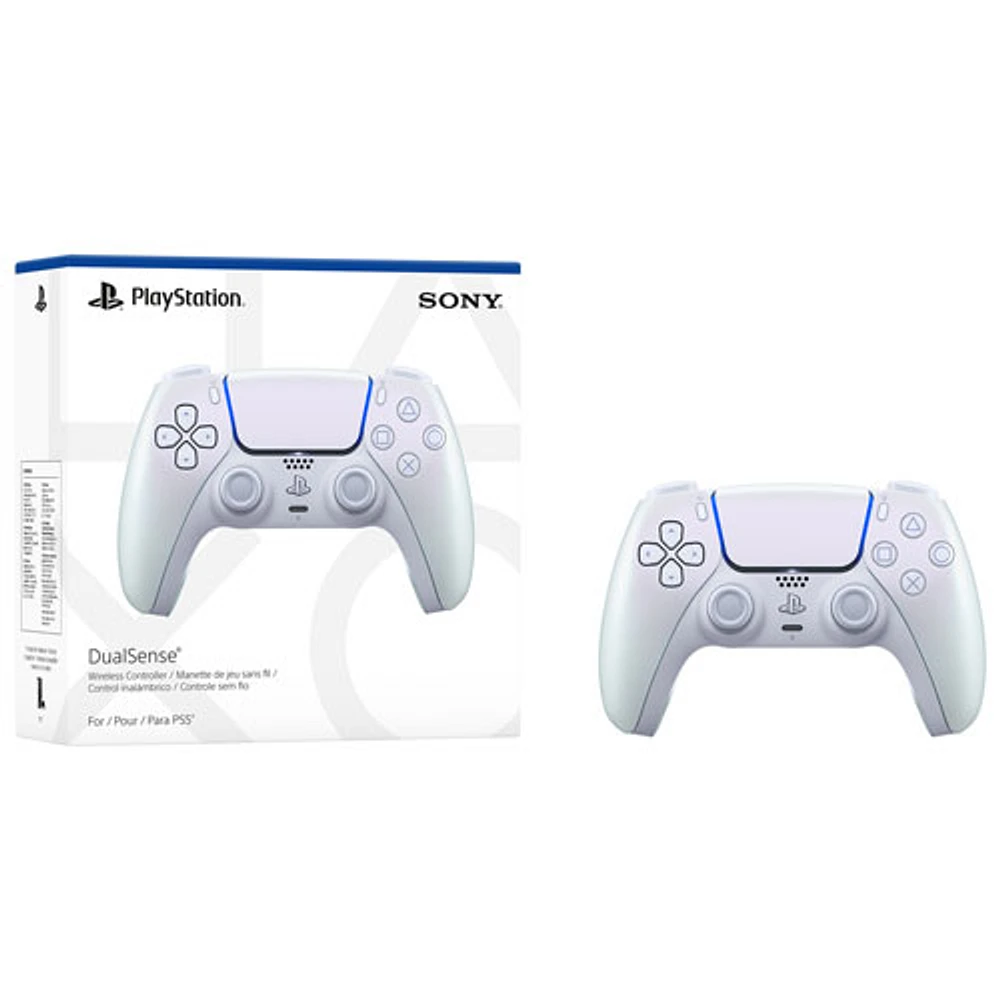 Manette sans fil DualSense pour PlayStation 5 - Perle Chroma