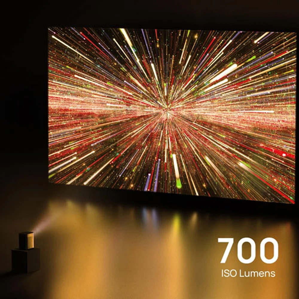 XGIMI Halo+ 1080p Wi-Fi/Bluetooth 700 ISO Lumen Portable Home Theatre Projector with Speakers