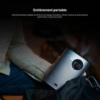 XGIMI Halo+ 1080p Wi-Fi/Bluetooth 700 ISO Lumen Portable Home Theatre Projector with Speakers