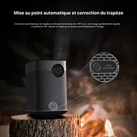 XGIMI Halo+ 1080p Wi-Fi/Bluetooth 700 ISO Lumen Portable Home Theatre Projector with Speakers