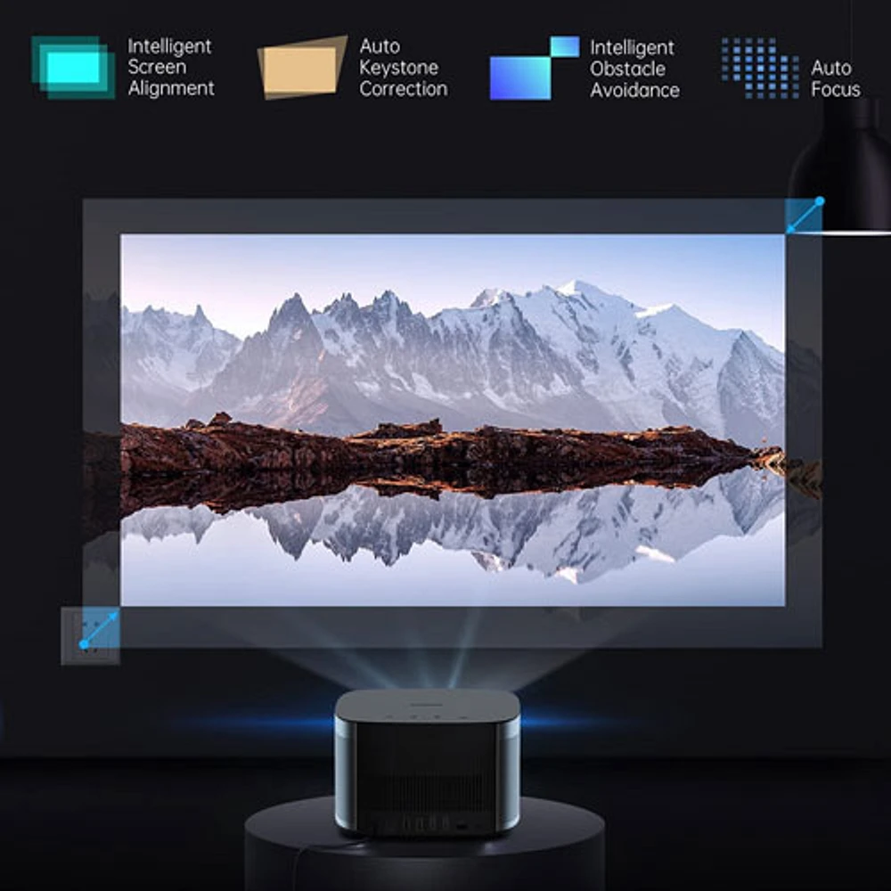 XGIMI Horizon 1080p Wi-Fi 1500 ISO Lumen Home Theatre Projector with Speakers