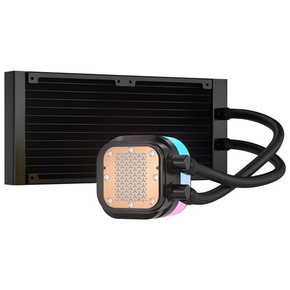 Corsair iCUE LINK Titan RX RGB 240mm Liquid CPU Cooling System - Black