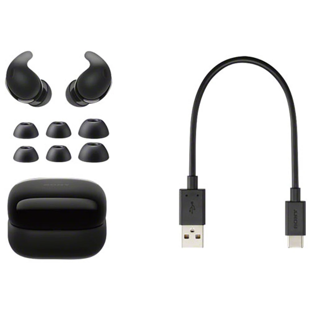 Sony LinkBuds Fit In-Ear Noise Cancelling True Wireless Earbuds -Black