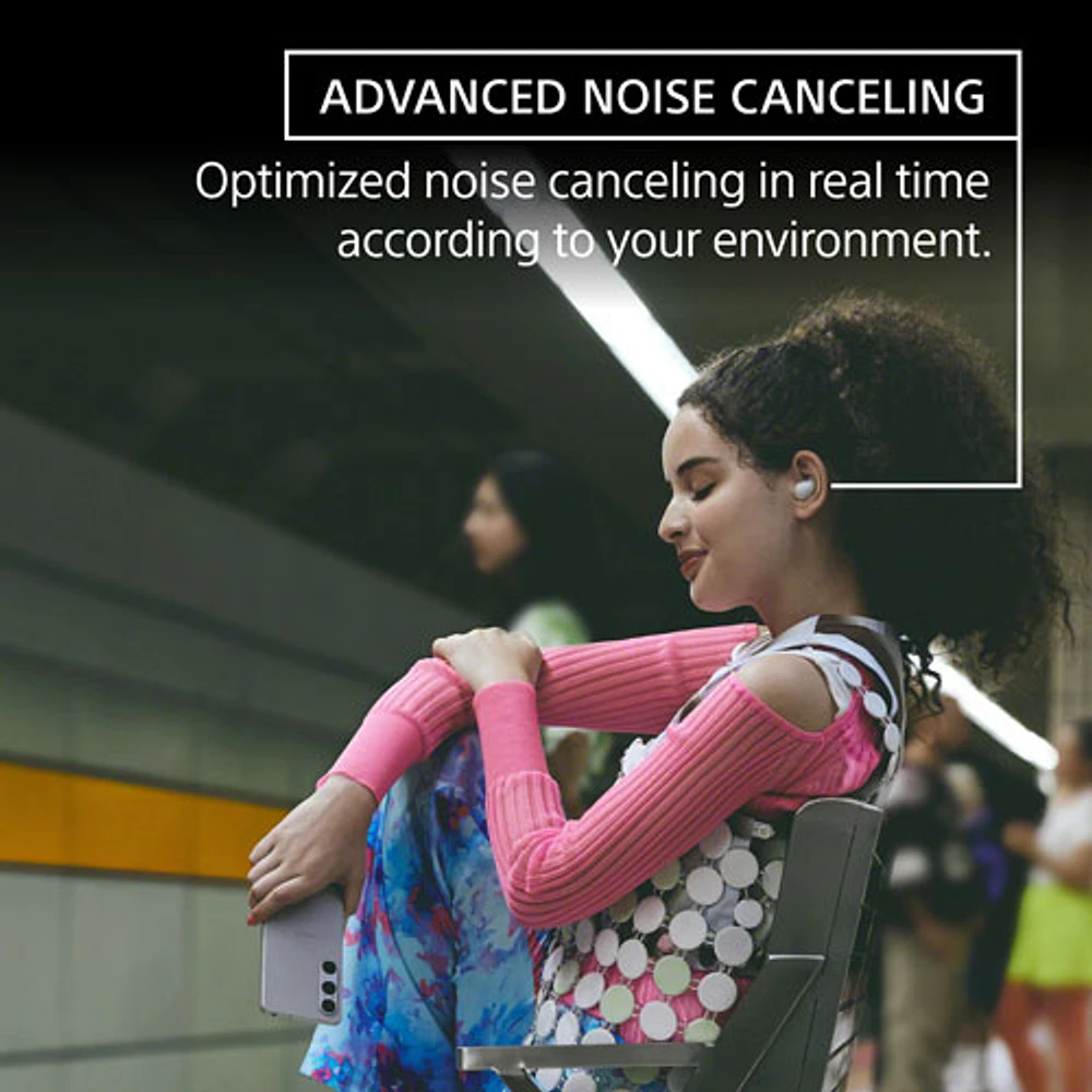 Sony LinkBuds Fit In-Ear Noise Cancelling True Wireless Earbuds -Black