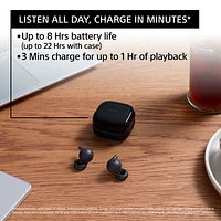 Sony LinkBuds Open In-Ear True Wireless Earbuds - Black