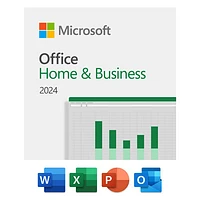 Microsoft Office Home & Business 2024 (PC/Mac) - 1 User - Digital Download