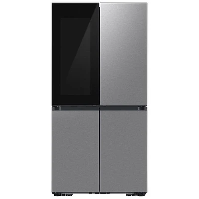 Open Box - Samsung BESPOKE 36" 22.8 Cu. Ft. 4-French Door Refrigerator (RF23DB9700QLAA) -SS - Perfect Condition