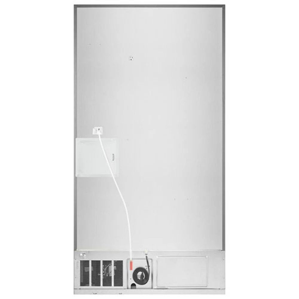 Whirlpool 36" 24.7 Cu. Ft. French Door Refrigerator with Water & Ice Dispenser (WRFF3436RZ) - Stainless Steel