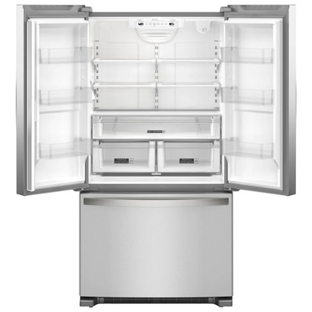 Whirlpool 36" 20 Cu. Ft. French Door Refrigerator with Water Dispenser (WRFC2036RZ) - Stainless Steel