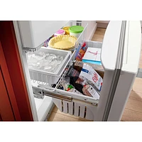 KitchenAid 36" 20 Cu. Ft. French Door Refrigerator with Water Dispenser (KRFC136RWH) - White