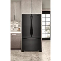 Whirlpool 36" 25.2 Cu. Ft. French Door Refrigerator (WRFF3036RB) - Black