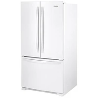 Whirlpool 36" 25.2 Cu. Ft. French Door Refrigerator with Water Dispenser (WRFF3236RW) - White