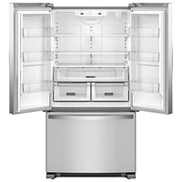 Whirlpool 36" 25.2 Cu. Ft. French Door Refrigerator with Water Dispenser (WRFF3236RZ) - Stainless Steel